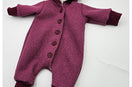 Walkoverall für Kinder in brombeere