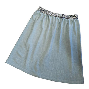 Rock altgrün mit elastischem Bund