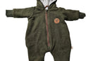 Overall aus Baumwoll Fleece