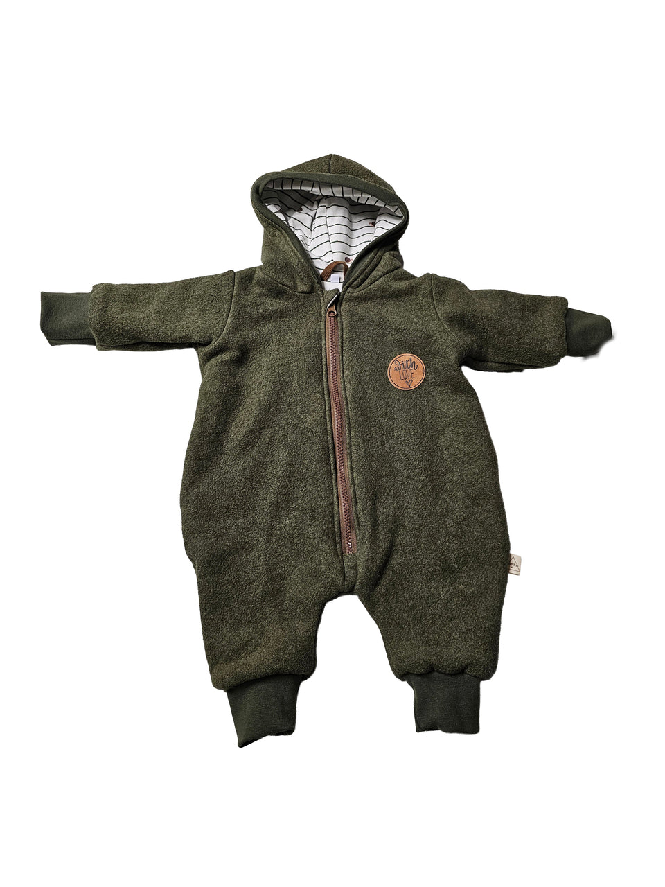 Overall aus Baumwoll Fleece