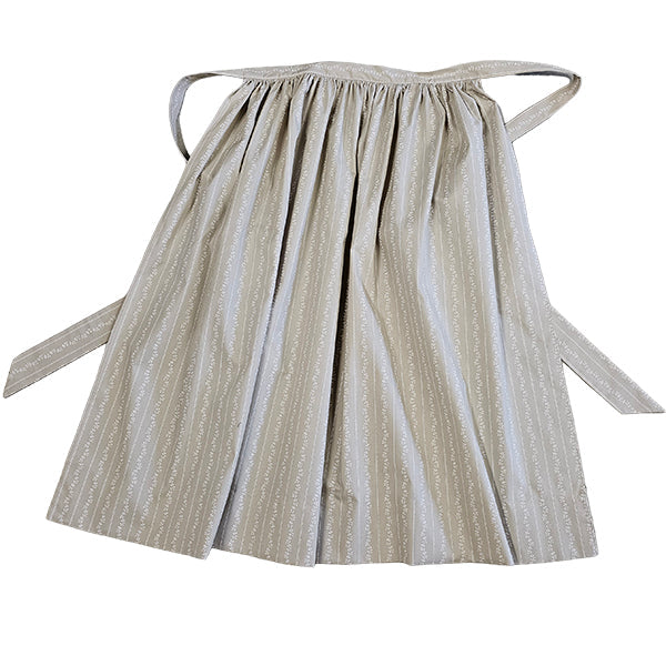 Dirndlschürze in beige Streifen