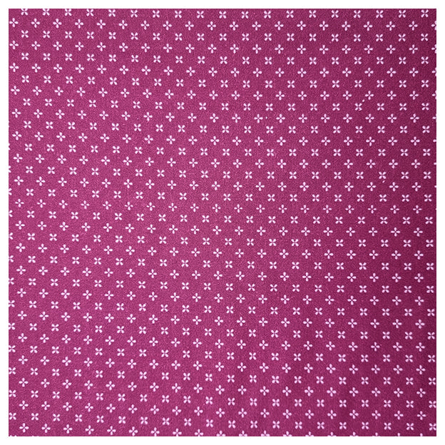 Trachten Stoffpaket  taupe und cyclam mit Schürze