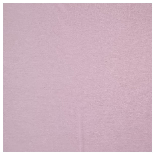 Baumwolljersey uni rosa Bio