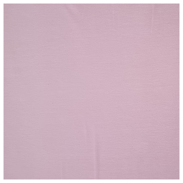 Baumwolljersey uni rosa Bio