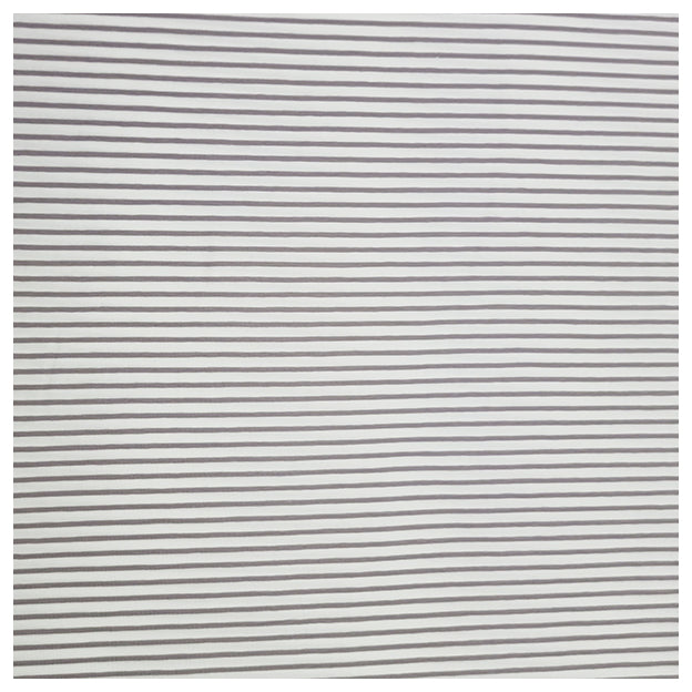 Jersey Stoffpaket Füchse mit Streifen flieder und Bündchen