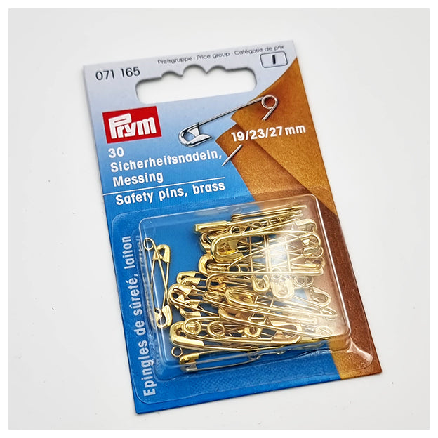 Sicherheitsnadeln Messing 19/23/27mm von Prym