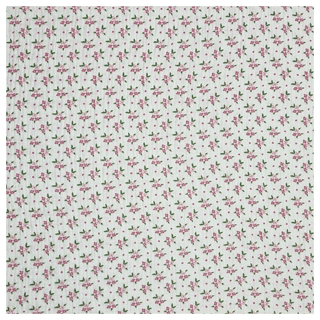 Musselin Baumwolle Rosen in rosa