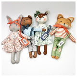 Baumwoll Panel Kuscheltier zum selber Nähen Bunny