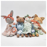 Baumwoll Panel Kuscheltier zum selber Nähen Bunny