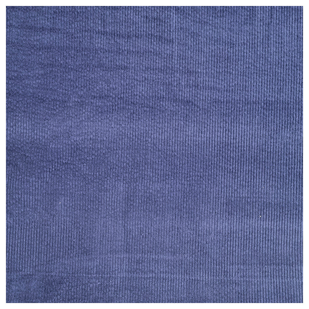 Cordstoff blau
