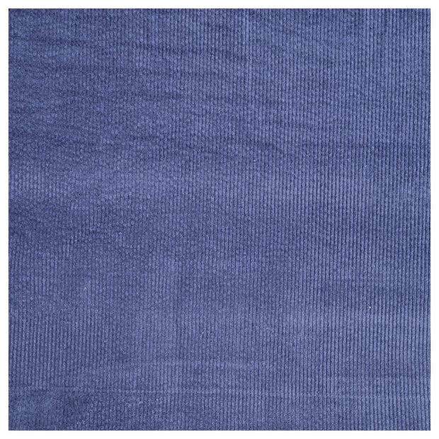 Cordstoff blau