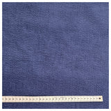 Cordstoff blau