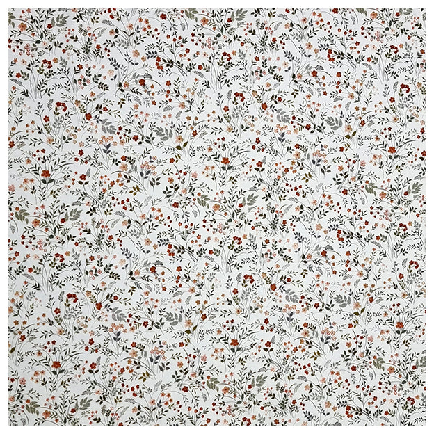 Jersey Digital Wildblumen ecru