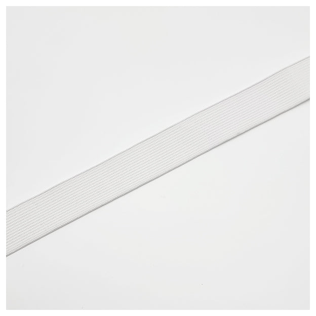 Gummiband 25mm weiß