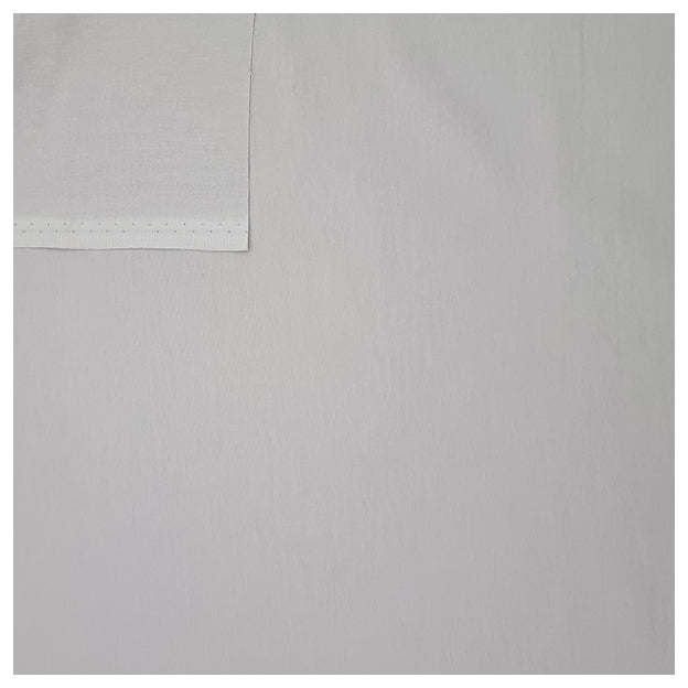 Baumwolle uni hellgrau