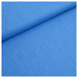 Leinen uni blau