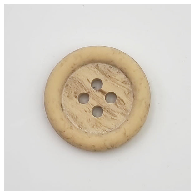 Holz-Imitation Knöpfe 23mm