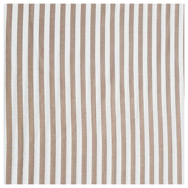 Viskose streifen beige und weiß
