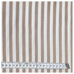 Viskose streifen beige und weiß