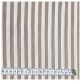 Viskose streifen beige und weiß