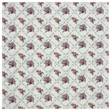 Baumwoll-Popelin Digital Rosen rosa und blau