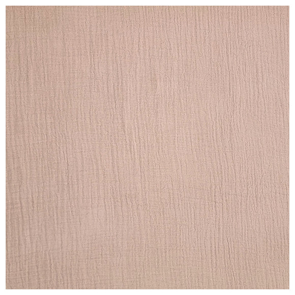 Musselin Baumwolle beige