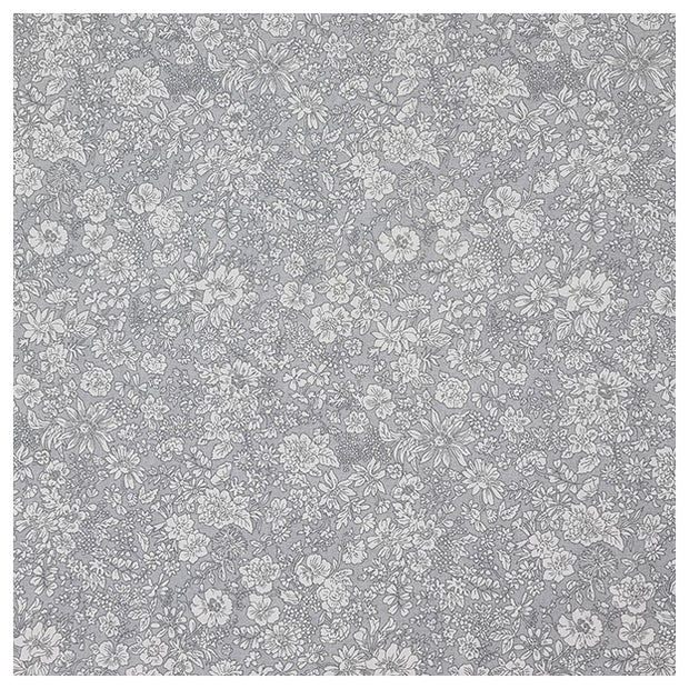Baumwollstoff Emily Belle grau