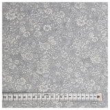 Baumwollstoff Emily Belle grau