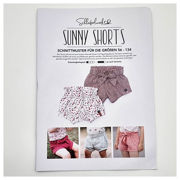 Papierschnittmuster sunny Shorts 56-134