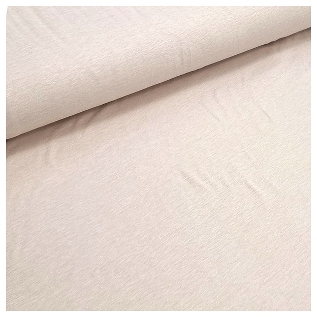 Baumwolljersey beige meliert