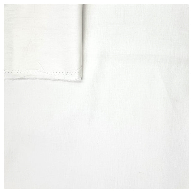 Baumwolle uni naturweiß