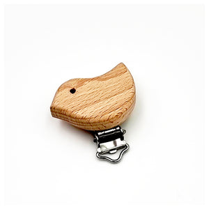 Schnuller Clip aus Holz