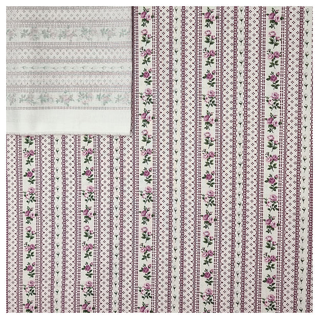 Baumwolle Ellie-Roses cyclam