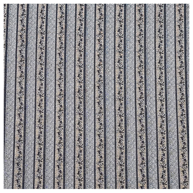 Micro Viskose blau und hellblau