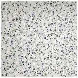 Baumwolle Blumen mint und blau
