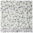 Baumwolle Blumen mint und blau