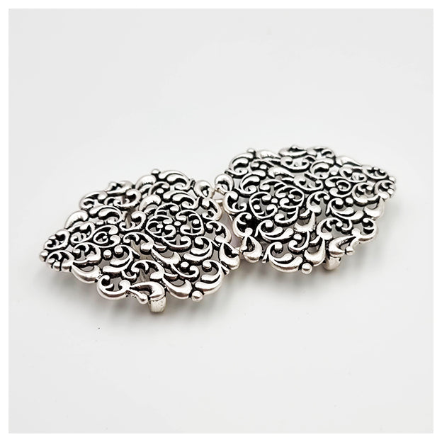 Dirndlschließe aus Metall 72mm/36mm