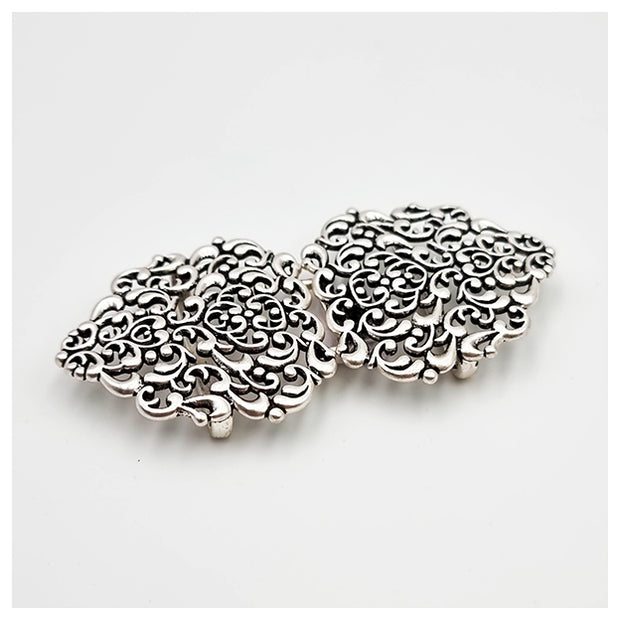 Dirndlschließe aus Metall 72mm/36mm