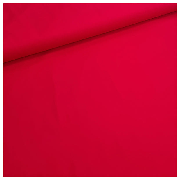 Baumwolle uni rot