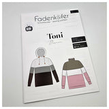 Papierschnittmuster Hoodie Toni Damen Größe 32-58