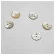 Perlmutterknopf 2-loch in verschiedenen Größen