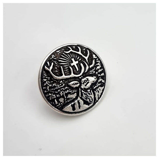 Metallknöpfe mit Hirsch 18mm