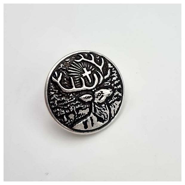 Metallknöpfe mit Hirsch 18mm