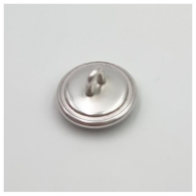 Dirndlknopf altsilber mit Blüten 15mm