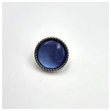 Knöpfe Perlmutt hellblau 13mm