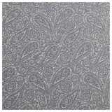 Baumwollsatin Paisley hellblau