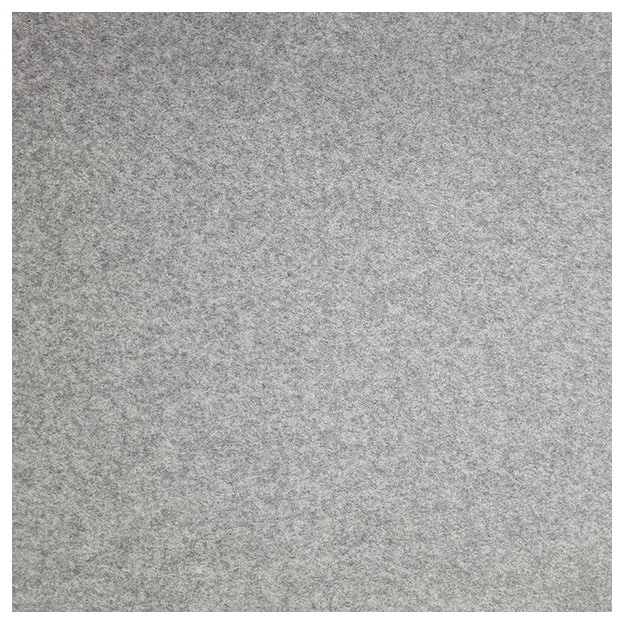 Baumwoll Fleece grau melange