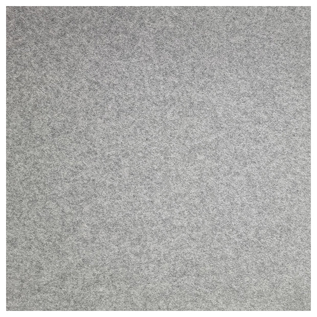 Baumwoll Fleece grau melange