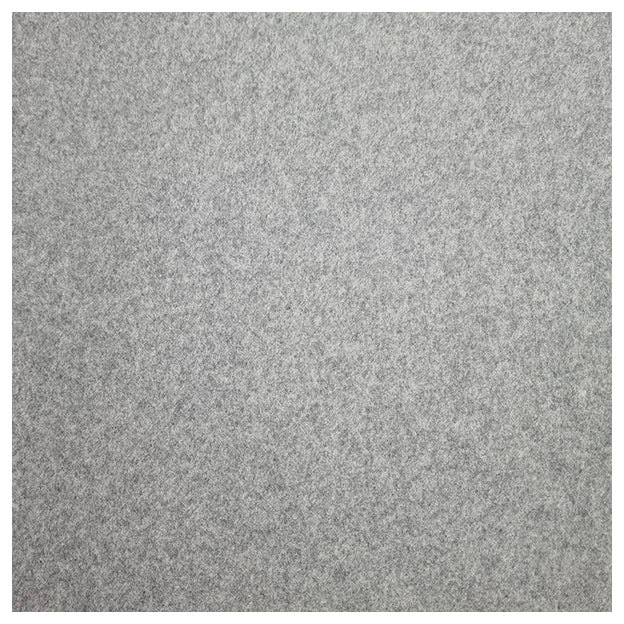 Baumwoll Fleece grau melange