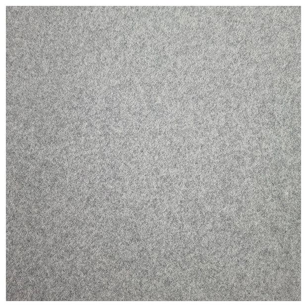 Baumwoll Fleece grau melange